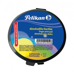 ALMOHADILLA DACTILAR PELIKAN CON TINTA NEGRA