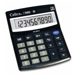 CALCULADORA DE ESCRITORIO CELICA CA-351A 10 DIGITOS