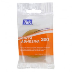 CINTA TRANSPARENTE TUK 200 CORTE FACIL 18X33