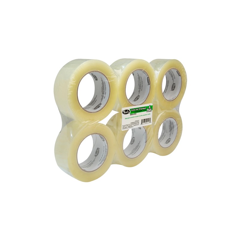 CINTA PARA EMPAQUE TRANSPARENTE TUK 179 48X150