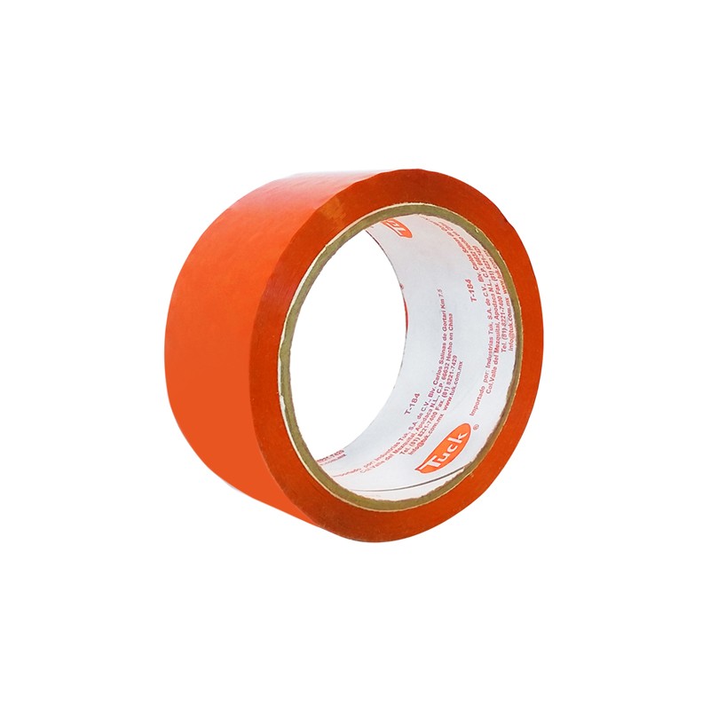 CINTA PARA EMPAQUE COLOR NARANJA TUK 184NA 48X50