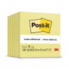 NOTAS ADHERIBLES POST-IT 5442 3X3 PULGADAS AMARILLO PAQUETE CON 6