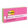 NOTAS ADHERIBLES POST-IT SISTEMA POP-UP R330-AN 3X3 PULGADAS CAPETOWN  PAQUETE CON 6