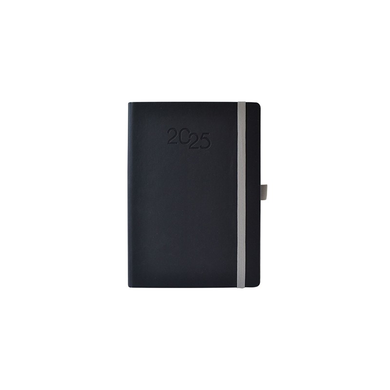 AGENDA DIARIA TUCSON SOFT TOUCH TUS213-25-NG NEGRO/GRIS 2025
