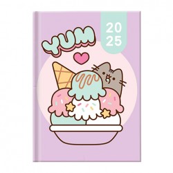 AGENDA DIARIA PUSHEEN DANPEX PUS AP-25-1 LILA 2025