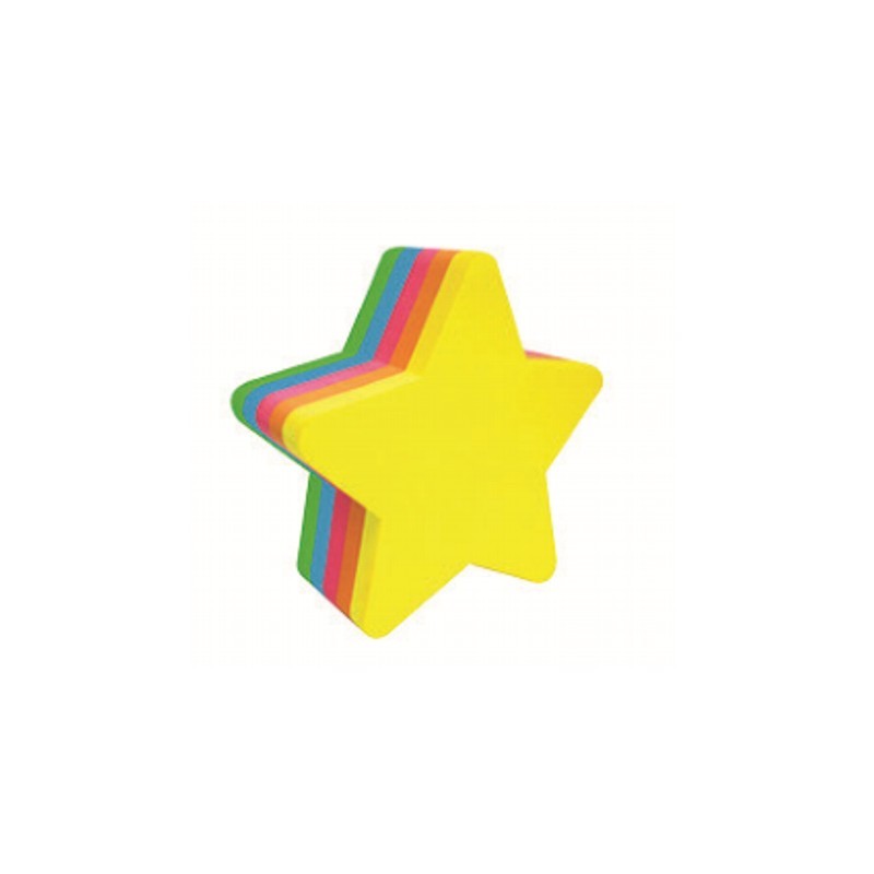 NOTAS ADHERIBLES MAE 332504 ESTRELLA 65X70MM 250H