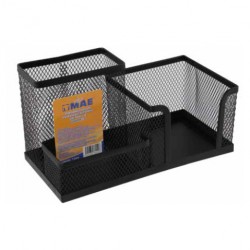 ORGANIZADOR PARA ESCRITORIO MAE ORM-3 MESH DE MALLA NEGRO