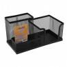 ORGANIZADOR PARA ESCRITORIO MAE ORM-3 MESH DE MALLA NEGRO
