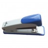 ENGRAPADORA METALICA DELFOS PLUS D-100-C MEDIA TIRA GRIS CON AZUL