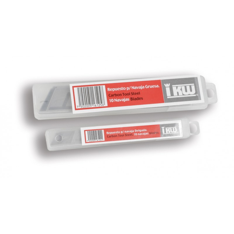 REPUESTO PARA CUTTER GRANDE KW 125 PAQUETE CON 10
